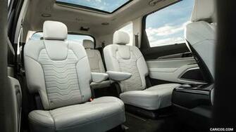 Kia Telluride Interior Rear Seats HD Wallpaper