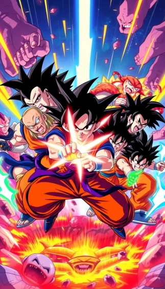 Dragon Ball Z Phone Wallpaper