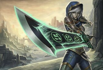 Redeemed Riven Skin Splash Art Fan By Penator