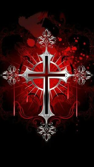 Silver Cross Wallpaper By Georgekev 9d