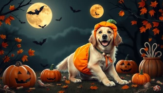 Golden Retriever Wallpaper Halloween