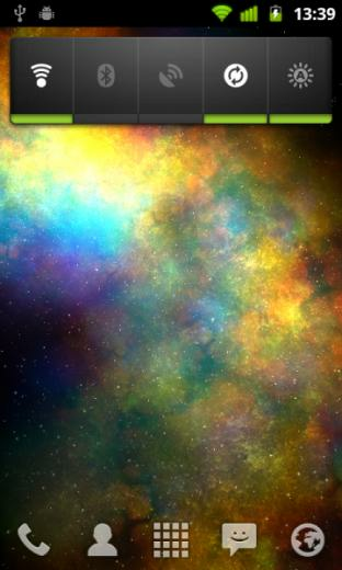 Vortex Galaxy Live Wallpaper