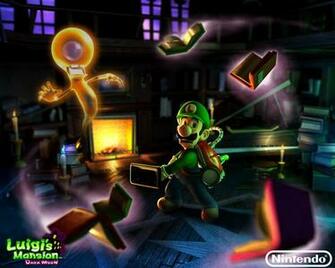 Games Wallpaper Luigis Mansion Dark Moon