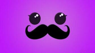 Wallpaper Kawaii Moustache By Lauraclover