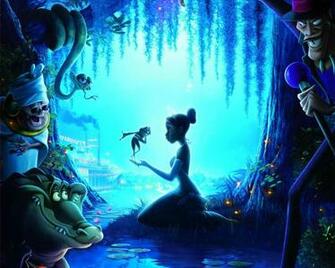 The Princess And Frog Wallpaper
