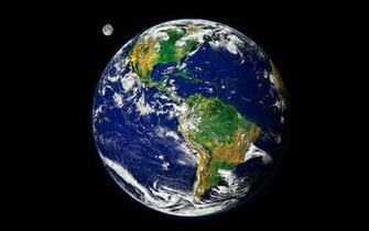 Earth And Moon Wallpaper Earthand Desktop