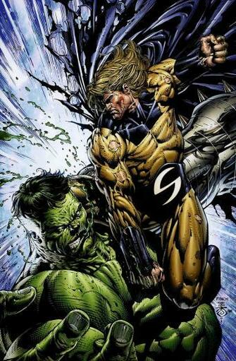 HD Wallpaper The Incredible Hulk Vs Shazam Marvel Comics Sentry