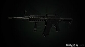 M4a1 Weapon Gun Military Rifle Police F Wallpaper Background
