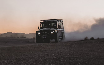 Ben Collins In Las Vegas Driving Our Ls3 Defender