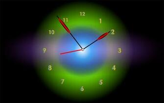 Screensaver Radiant Clock Live Wallpaper