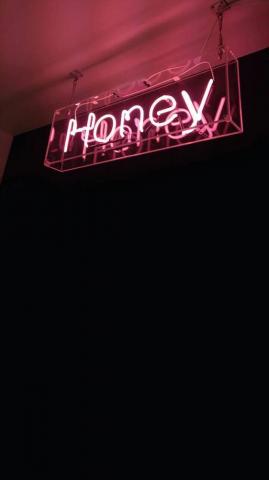Love Witch Aesthetic Honey Pink Neon Lights