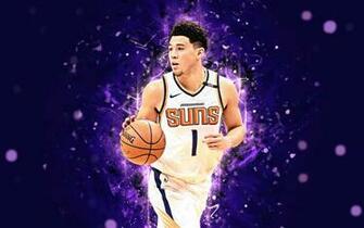 Wallpaper Devin Booker 4k Abstract Art Nba