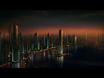 Future Cityscape Architecture HD Wallpaper Color Palette Tags
