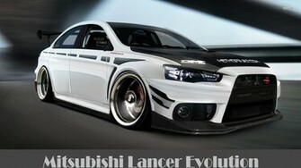 Mitsubishi Lancer Evolution X Wallpaper