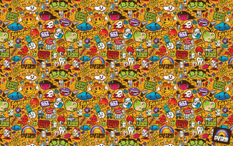 Apples Psychedelic Cool Wallpaper HD
