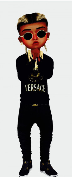 King Bandz On Kid Avatars Cute Rappers Supreme iPhone