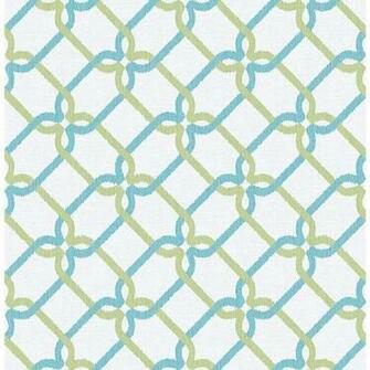 A Street Palladian Teal Links Wallpaper The Home Depot