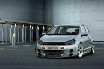 Volkswagen Golf Gti Front Tuning HD Wallpaper