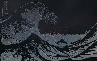 Waves Japanese Artwork The Great Wave Off Kanagawa Sea Wallpaper