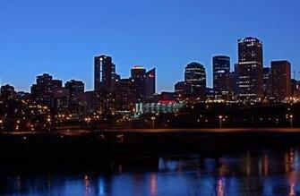 Edmonton Light Canada Wallpaper