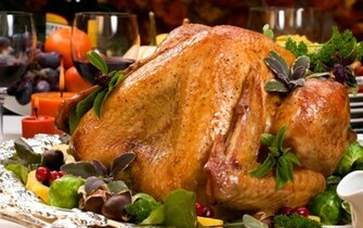 Thanksgiving Turkey Food HD Wallpaper Wide Desktop Drinks