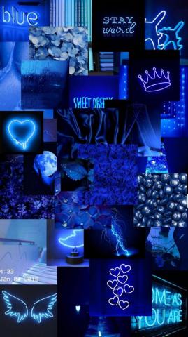 Wallpaper Edit Dark Blue Aesthetic Blackaesthetic Darkaesthetic