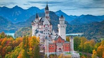 Neuschwanstein Castle Germany HD Wallpaper