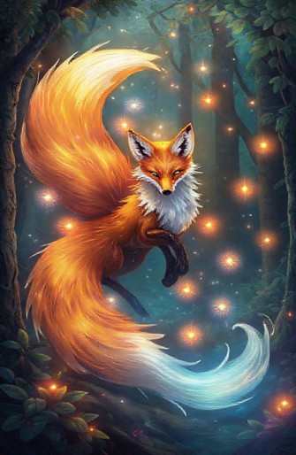 Nine Tailed Fox Wallpaper