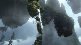 Floating Island Wallpaper