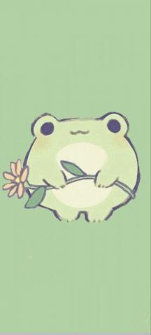 Froggy Wallpaper Frog Illustration Drawing