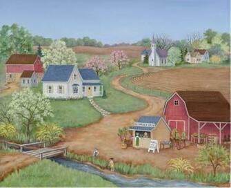 March Country Living Art Lang Wallpaper Desktop Backgr