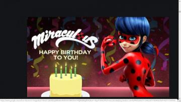 Happy 4th Anivarsery Miraculous And Also Today Is My BirtHDay
