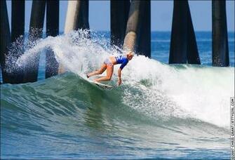 Bethany Hamilton Surfing Wallpaper