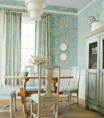 Matching Wallpaper And Fabric Was Essentially A Turn Of The Century