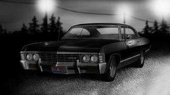 Supernatural Impala Wallpaper Art