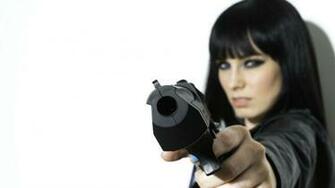 Girl Gun Wallpaper The Situation