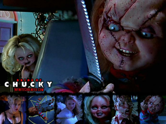 Chucky An Tiffany Child S Play Wallpaper