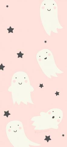October Ghost Calendar Wallpaper Sarah Hearts