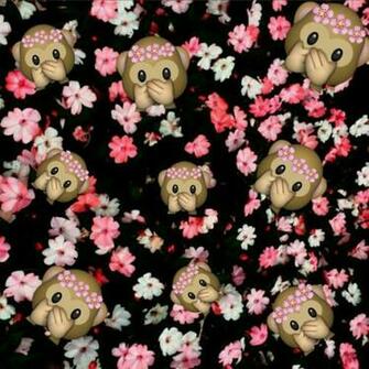 Emoji Background Google Search We Heart It Monkey And