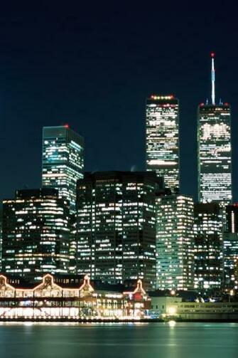 City Lights New York Usa Skyscraper Uploaded
