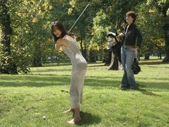 Camilla Golf Wallpaper Stock Photos