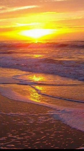 Beach Sunset HD iPhone Wallpaper Part One