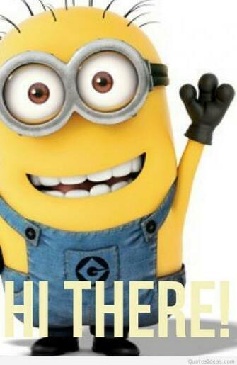Hallo Minions Android Phone HD Wallpaper