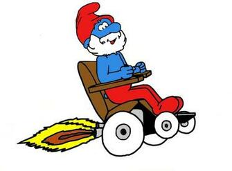 Image Papa Smurf Cartoon Pc Android iPhone And iPad Wallpaper