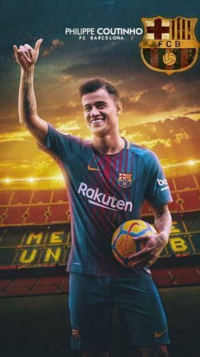 Coutinho Barcelona Android Wallpaper Continho