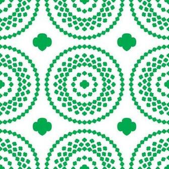 Girl Scout Trefoil Circle Background Pattern Crafts