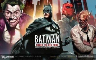 Batman Under The Red Hood Wallpaper