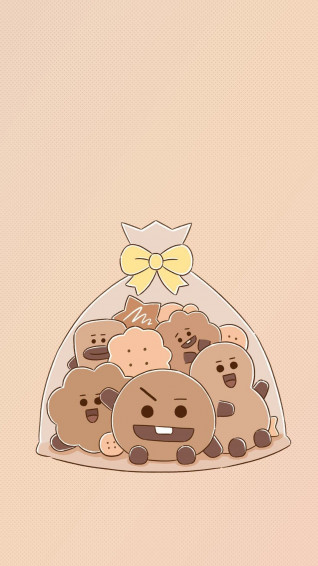 Cooky Chimmy Wallpaper Bt21