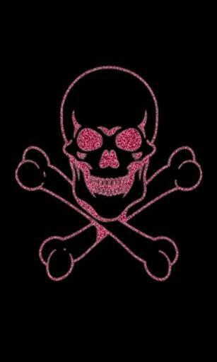 Bigger Glitter Skull Live Wallpaper For Android Screenshot