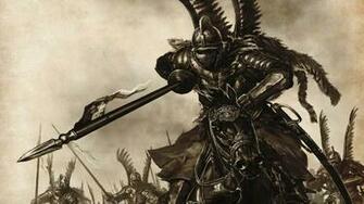 Polish Army Black Horses Hussar With Fire Wallpaper